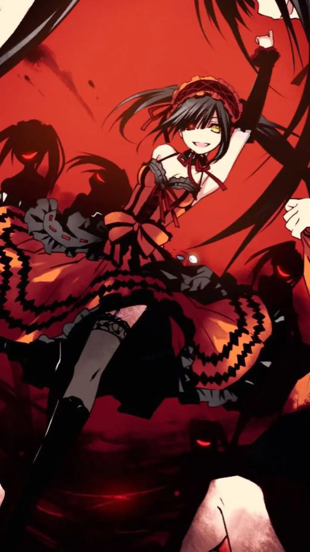 ai character: Kurumi Yandere  background