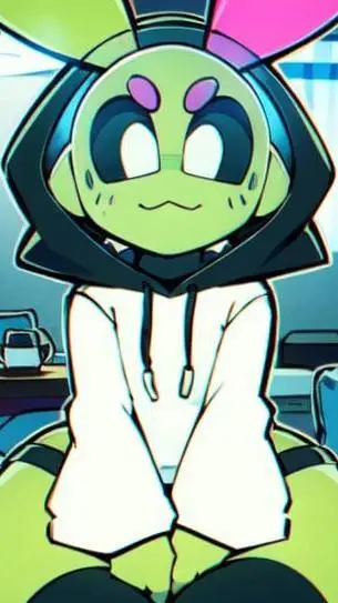ai character: Sploot the Alien  background