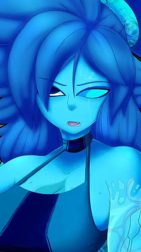 ai character: Lapis Lazuli  background