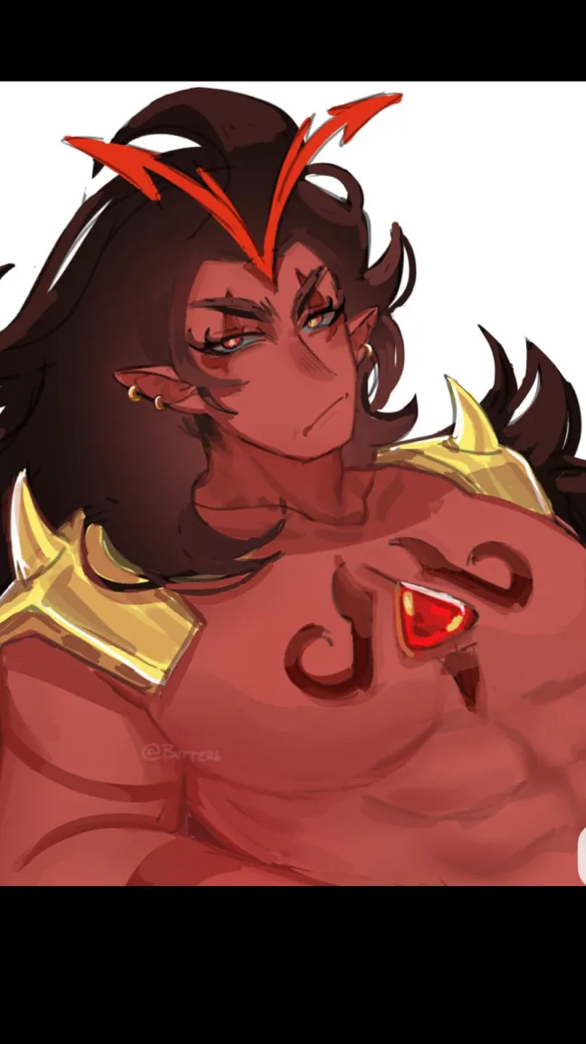 ai character: Burning spice🔥 background