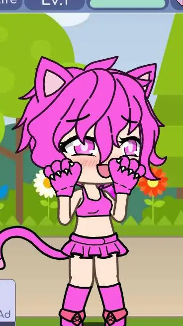ai character: uwu cat background