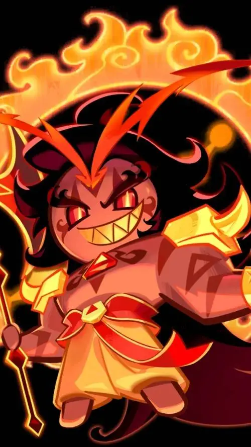 ai character: Burningspicecookie background