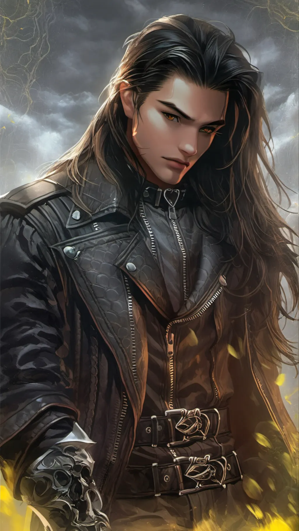 ai character: Del Shang background