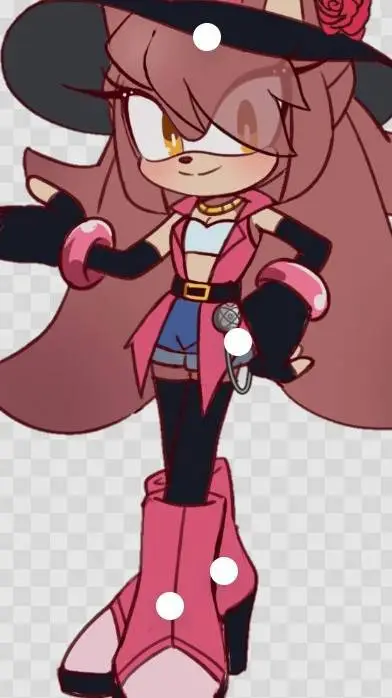 ai character: Serena The Hedgeho background