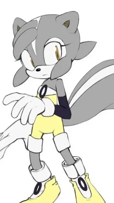 ai character: Muffy the Skunk background