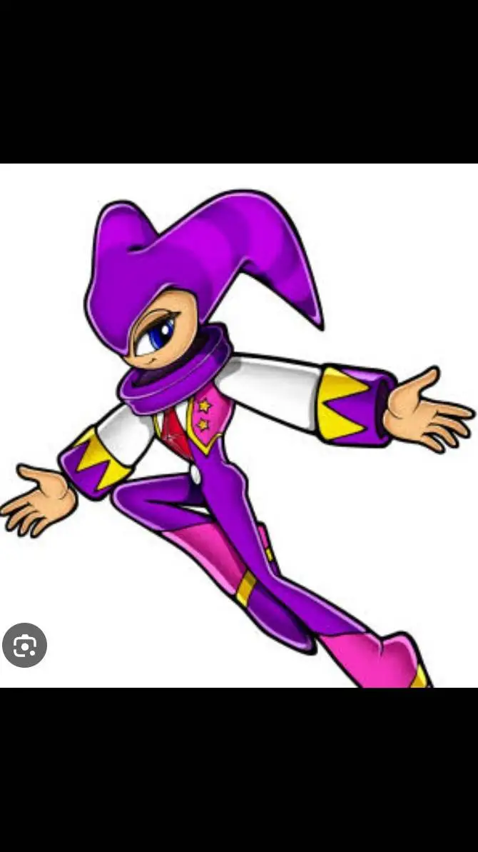 ai character: NIGHTS that's her  background