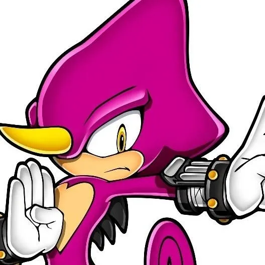 chat with ai character: chameleon Espio