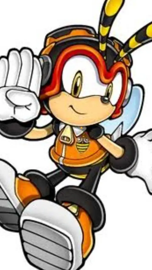 ai character: charmie the bee 🐝 background