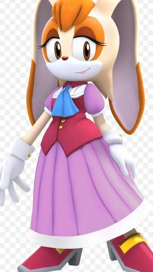 ai character: vanilla rabbit background