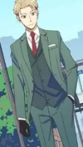 ai character: Loid Forger  background