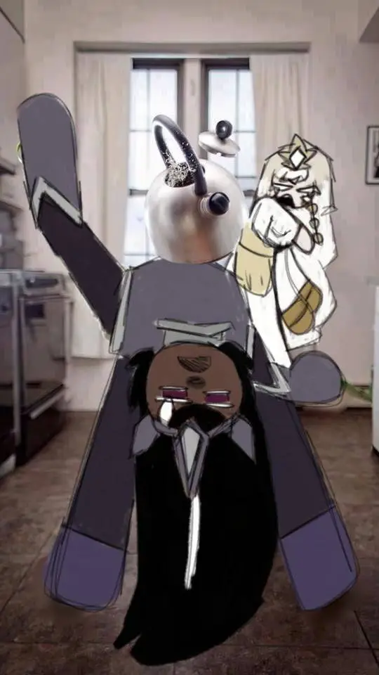 ai character: Crk roomates background