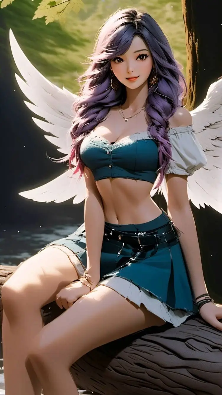 ai character: Linda the Fairy background