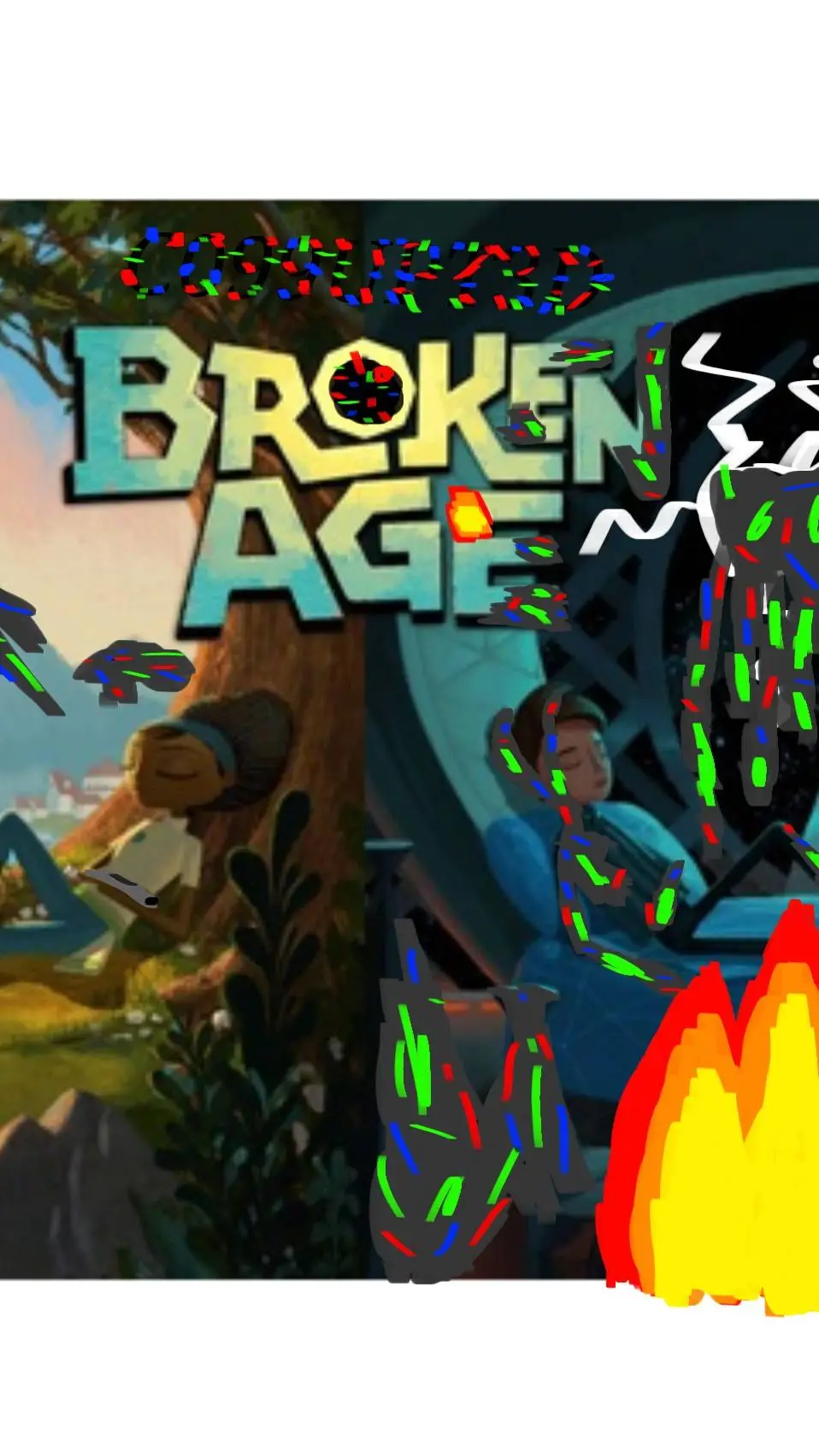 ai character: C. Broken Age background