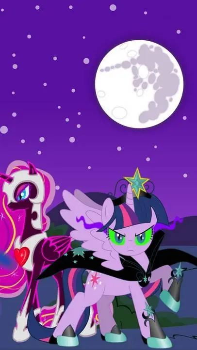 ai character: evil mlp  background