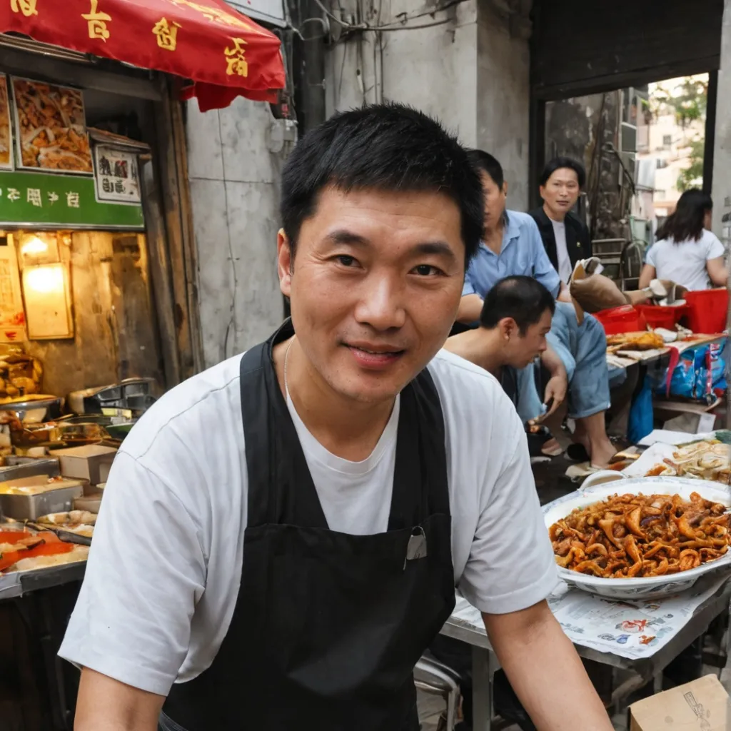 chat with ai character: Chinese men