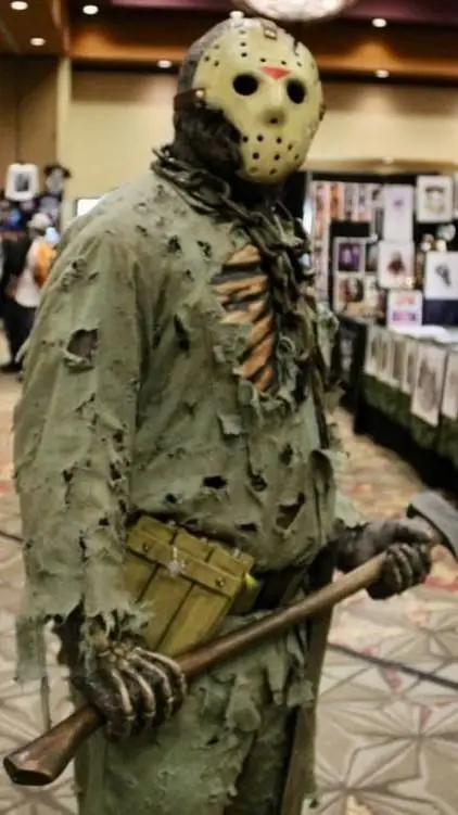 ai character: Jason Voorhees  background