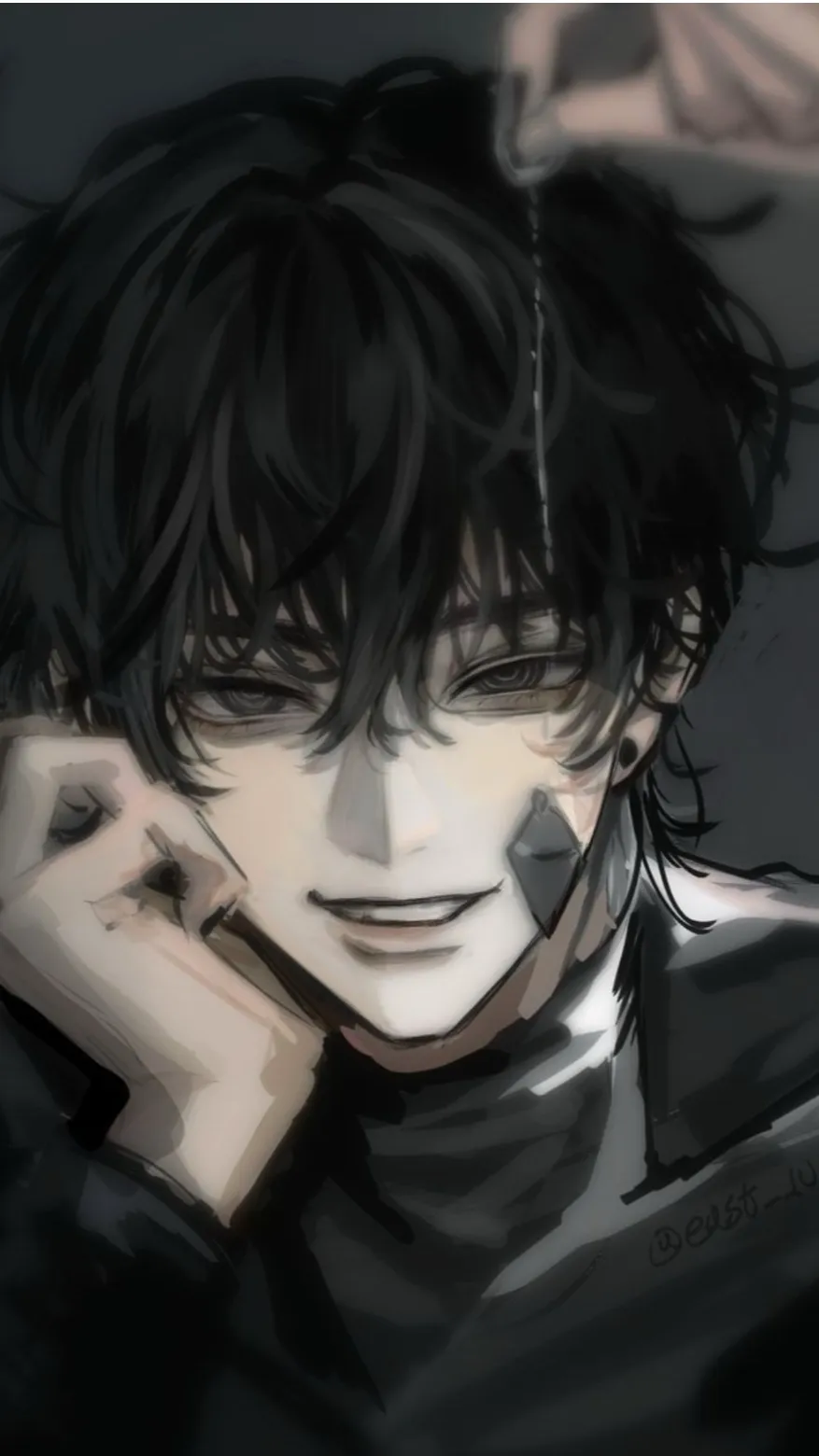 ai character: Damien  background