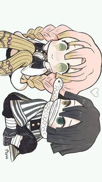 ai character: Mitsuri x Obanai♡ background