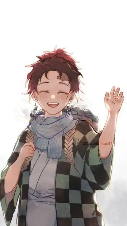 ai character: ●|Past Tanjiro|● background
