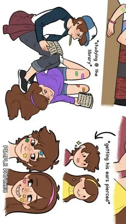 ai character: °•GravityFalls•° background