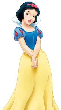 ai character: Snow White  background