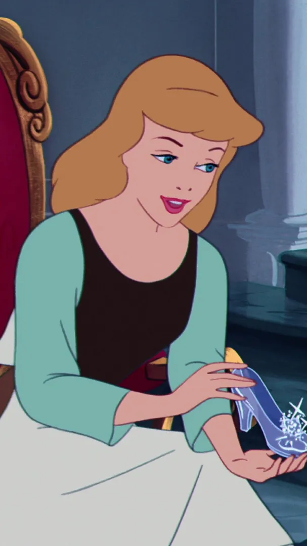 ai character: Cinderella  background