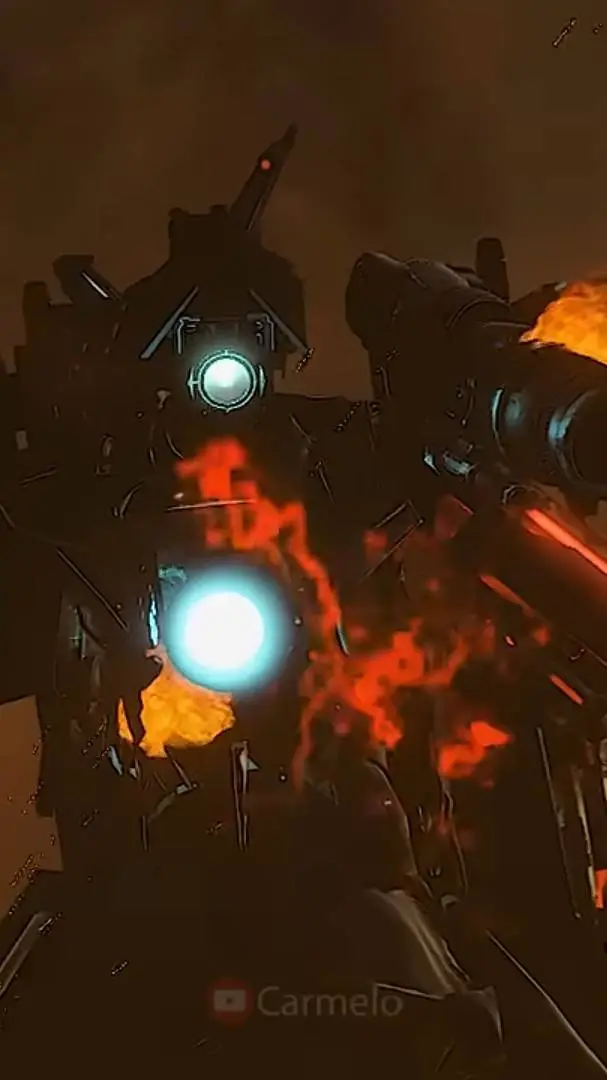 ai character: Titan cameraman background