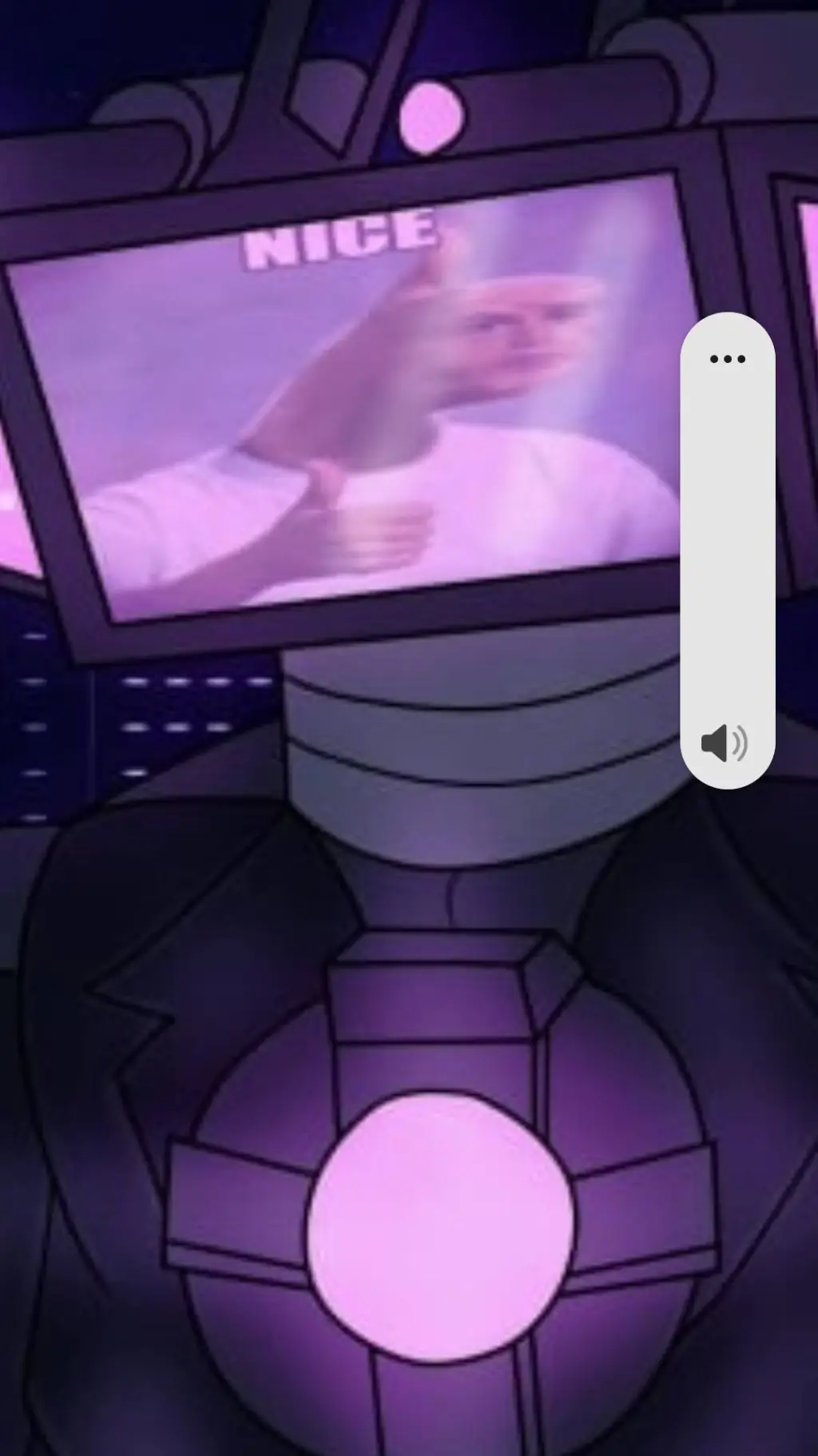 ai character: sus titan tvman3.0 background