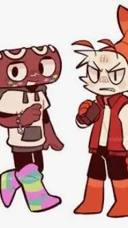 ai character: cosmo & shrimpo background