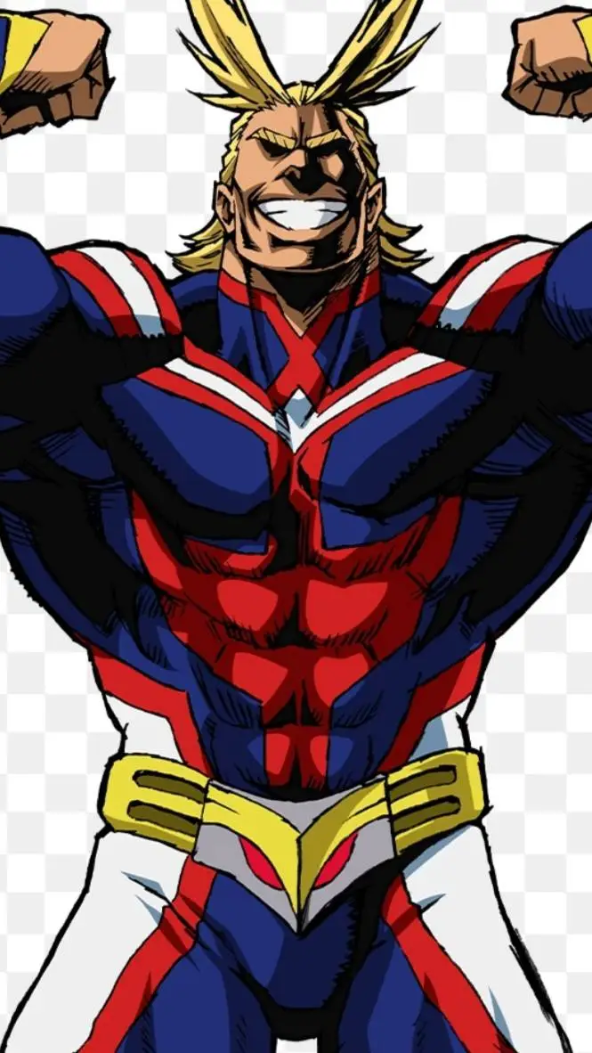ai character: all might background