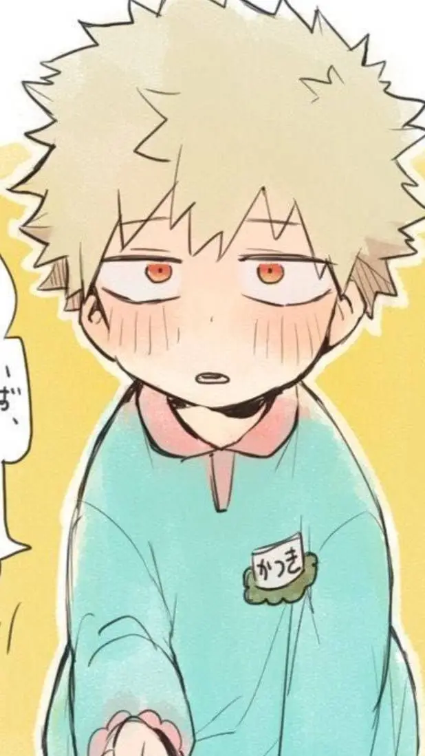 ai character: bakugo  background