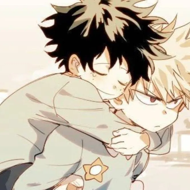 chat with ai character: bakugo and deku