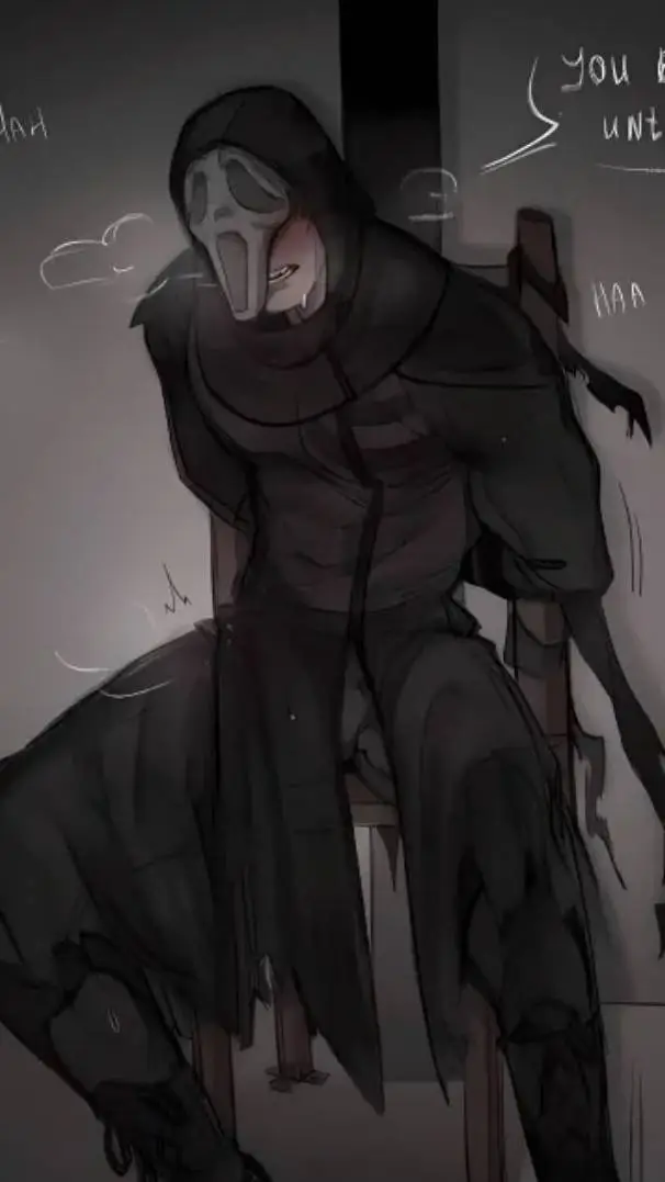 ai character: 🔪~ghostface~🩸 background