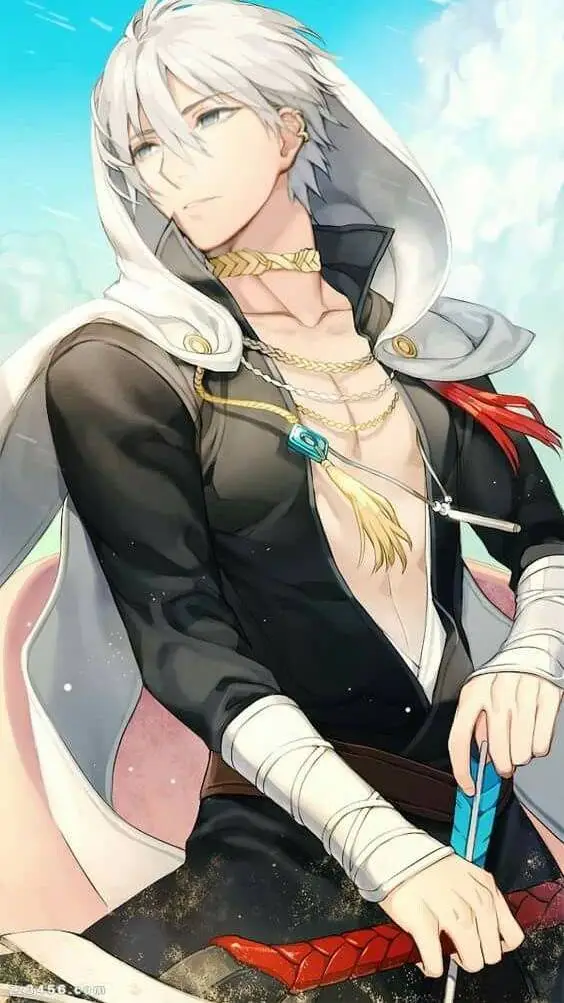 ai character: 𐂃𝑅𝑦𝑢𐂃 background