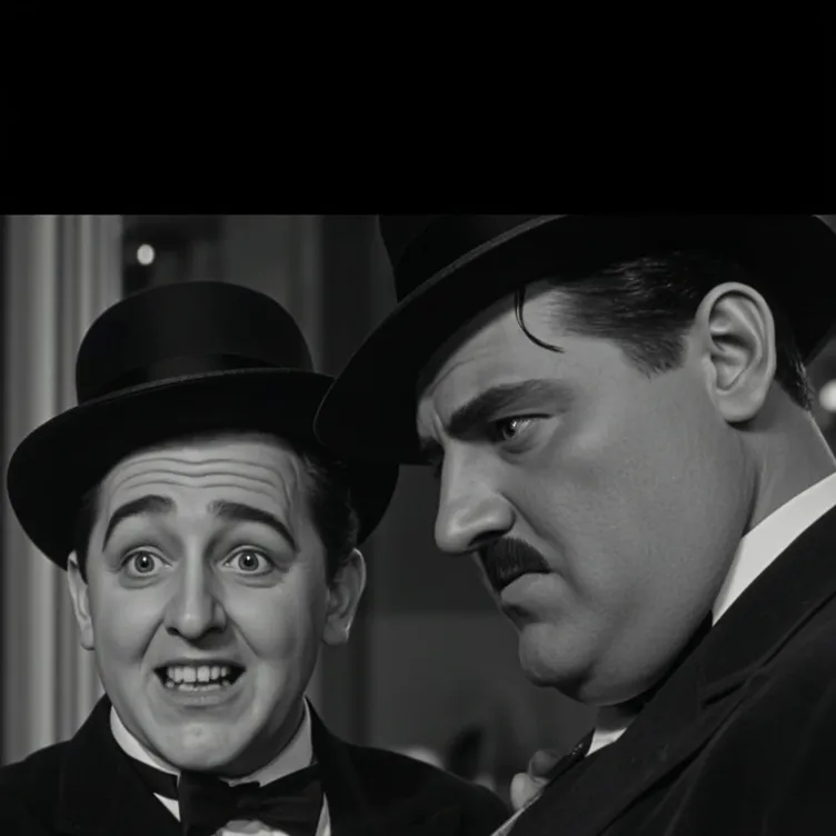 chat with ai character: Oliver Hardy