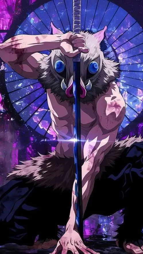 ai character: Inosuke  background