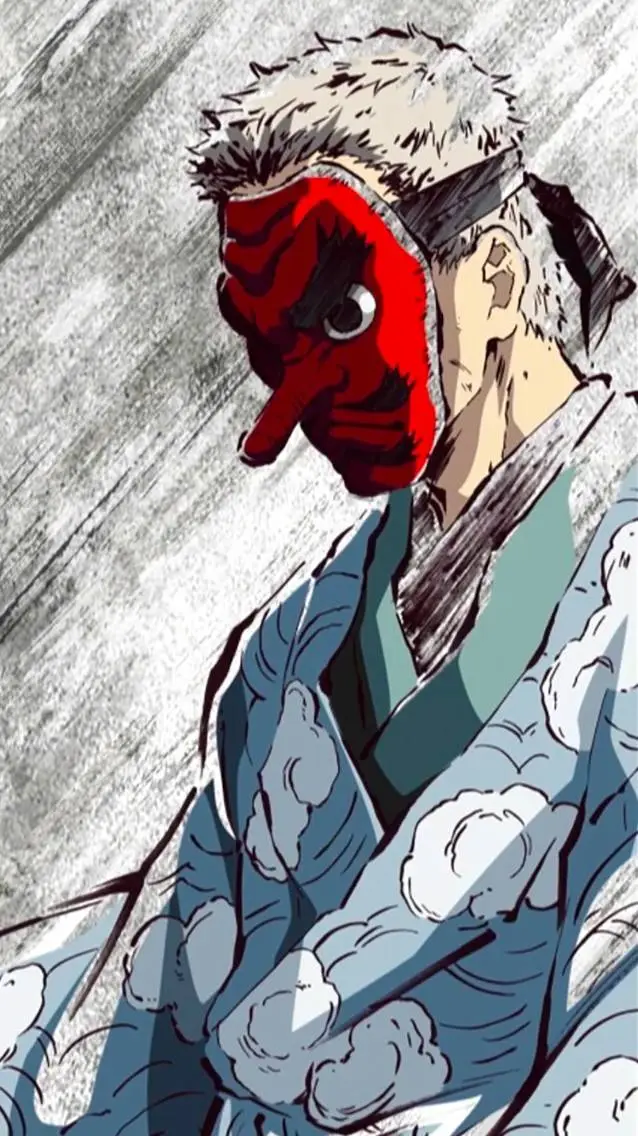 ai character: urokodaki  background