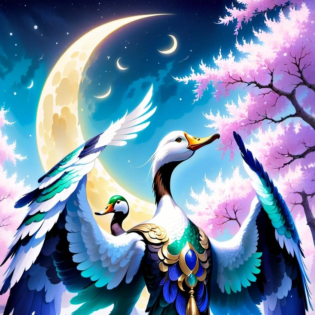 chat with ai character: the god of ducks