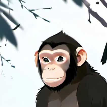 chat with ai character: Big monkey🤓🤓🤓