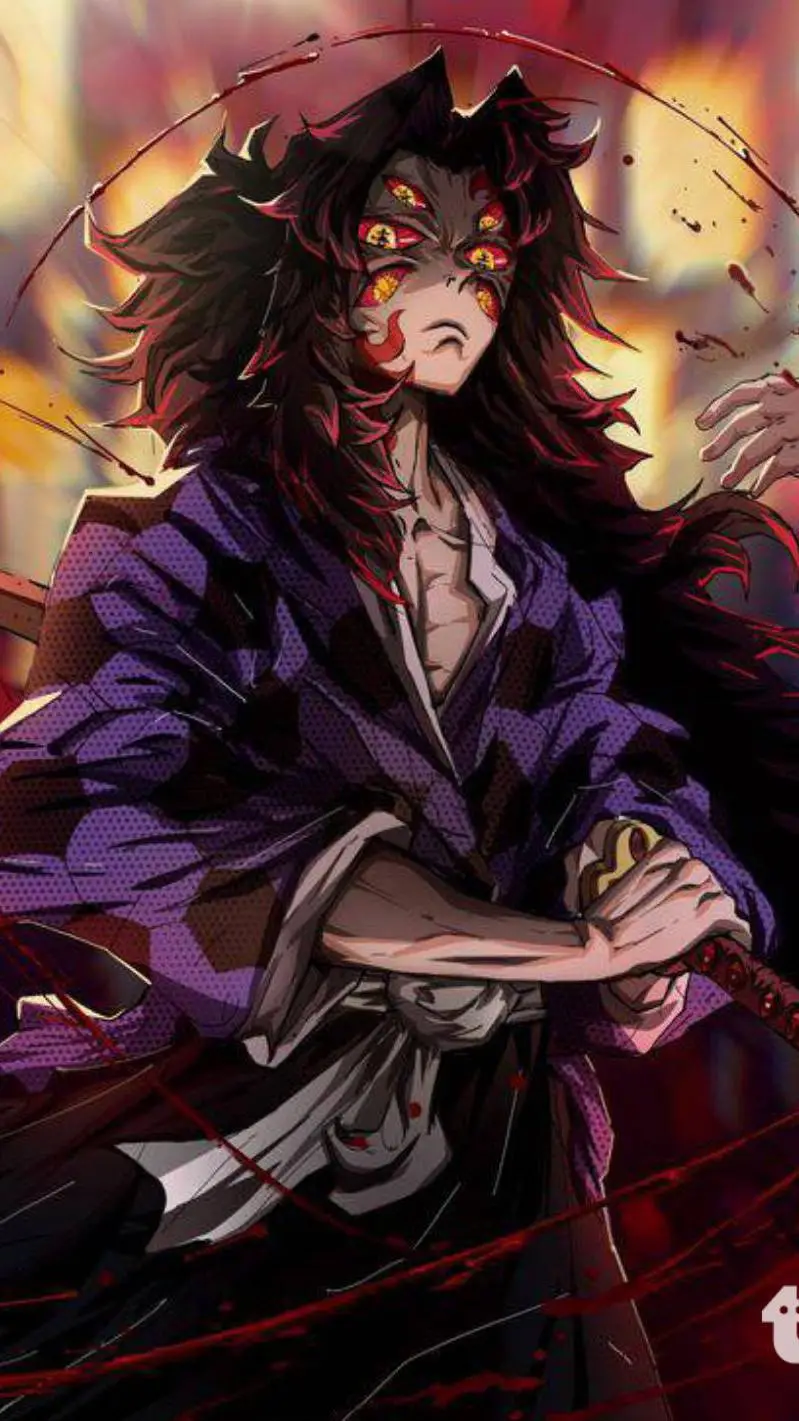 ai character: Demons cooking  background