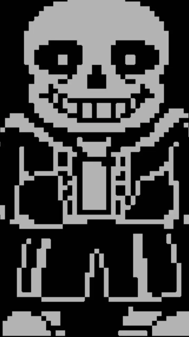 ai character: Sans background