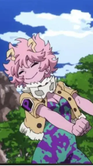 ai character: Mina Ashido background