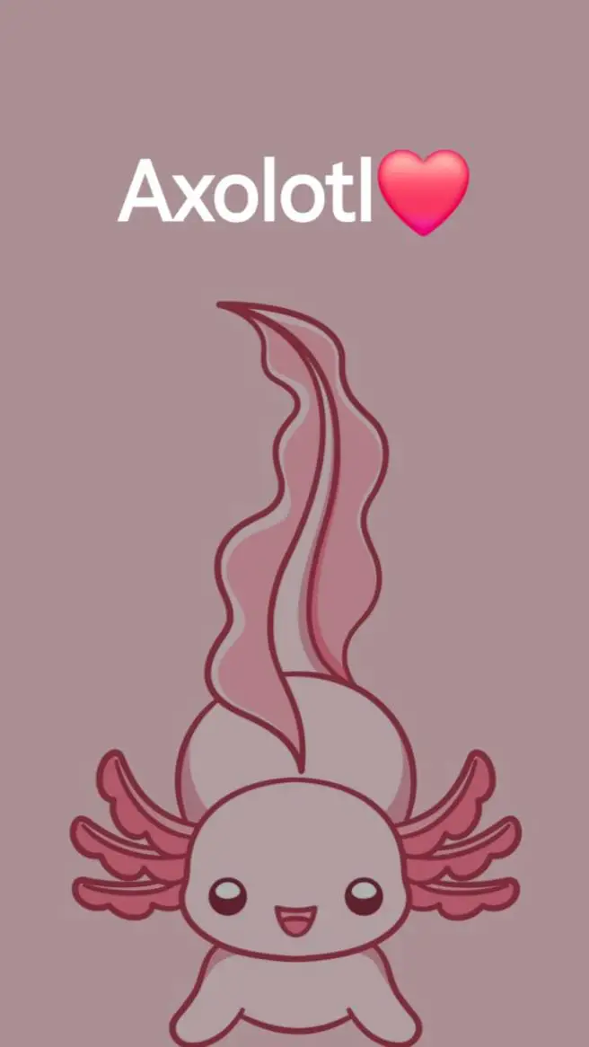 ai character: Adorbs axolotl background