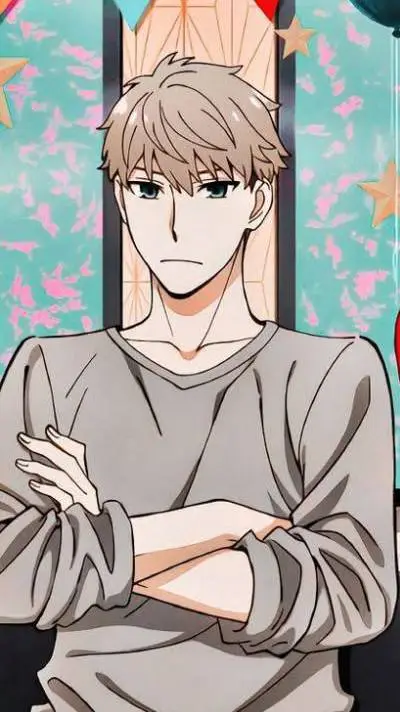 ai character: loid forger  background