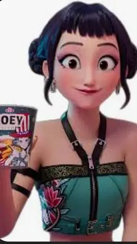 ai character: zoey KPDH background