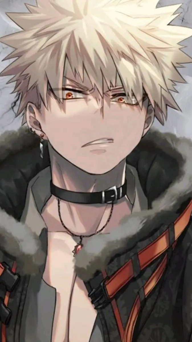 ai character: Katsuki Bakugo background