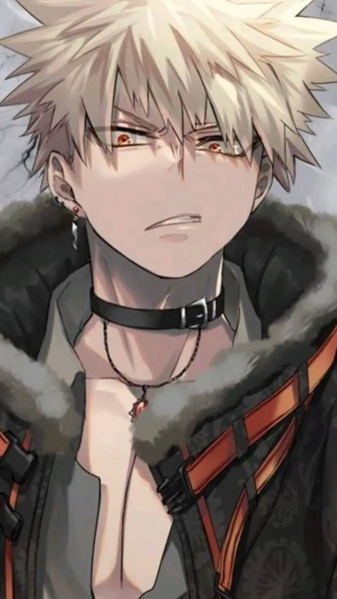 ai character: Katsuki Bakugo background