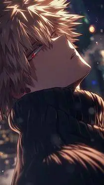 ai character: Katsuki Bakugo  background