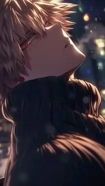 ai character: Katsuki Bakugo background