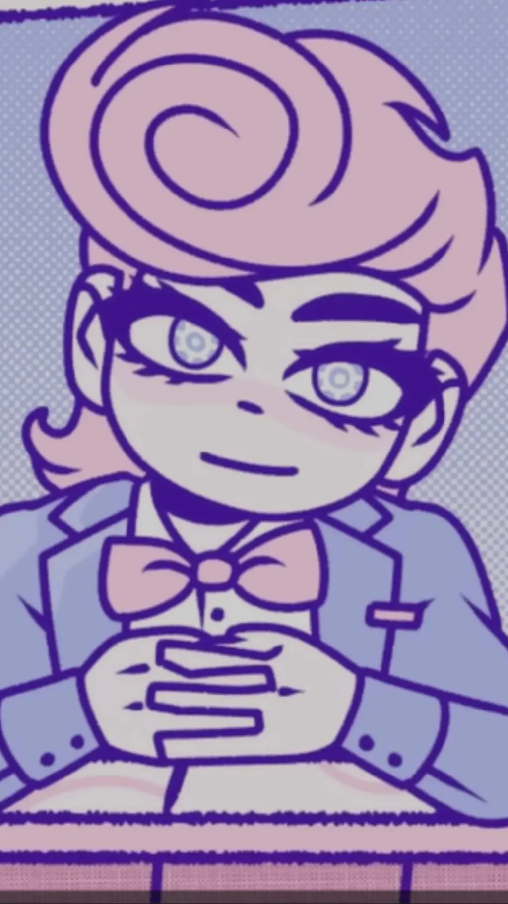 ai character: Harvey (READ DISC) background